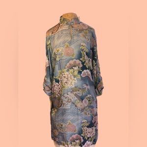 Beautiful Handmade Vintage Kimono Duster Dress